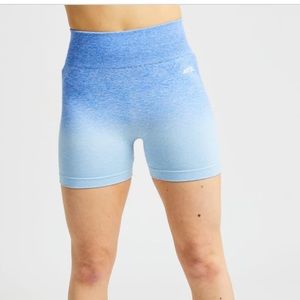 Aybl Pulse Ombré Seamless Shorts - Blue